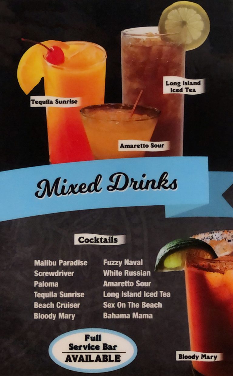 Restaurant Menu Little Mexico